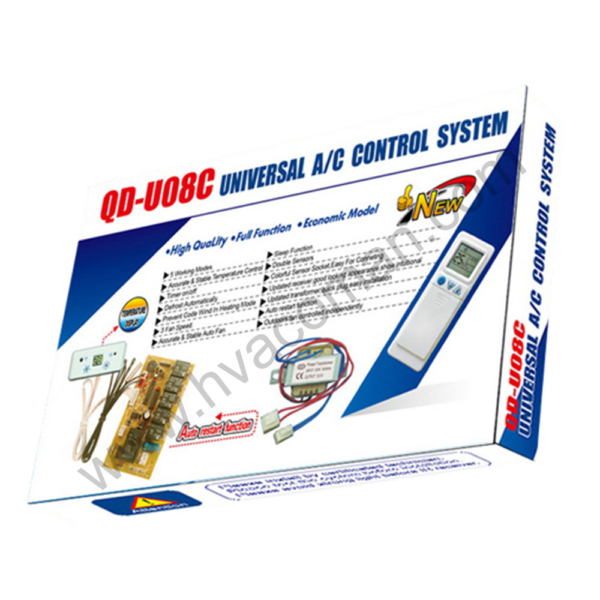 QD-U08C Universal Air Conditioner PCB Board with AC Remote in Oman