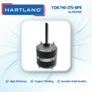 YDK140-375-6P9 - HL3102400 Hartland HVAC Motor
