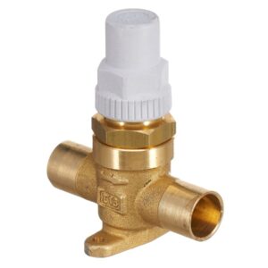 Castel Packed Cap Line Valve 5/8" Solder 6420/5