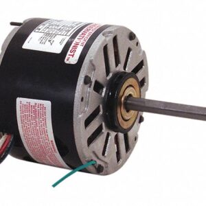 CENTURY Room Air Conditioner Motor: 3 Speed, 1/4 HP, 1,625 Nameplate RPM, 208-230V AC, CCWLE