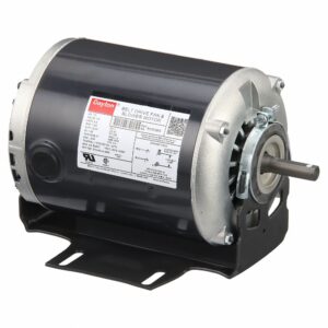 DAYTON Belt Drive Motor: 1 Speed, Open Dripproof, Cradle Base Mount, 1/3 HP, 1,725 Nameplate RPM, B