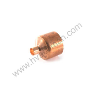 Copper Reducing Coupling - 2.5/8" x 2.1/8"